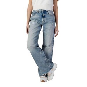 Tommy Hilfiger Jeans Light Blue Recycled Cotton Bootcut Women's Jeans